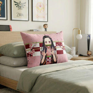 IA-SoftKumo-Nezuko Traje 01 Almohada Pixoes SoftKumo Demon Slayer Nezuko Kamado